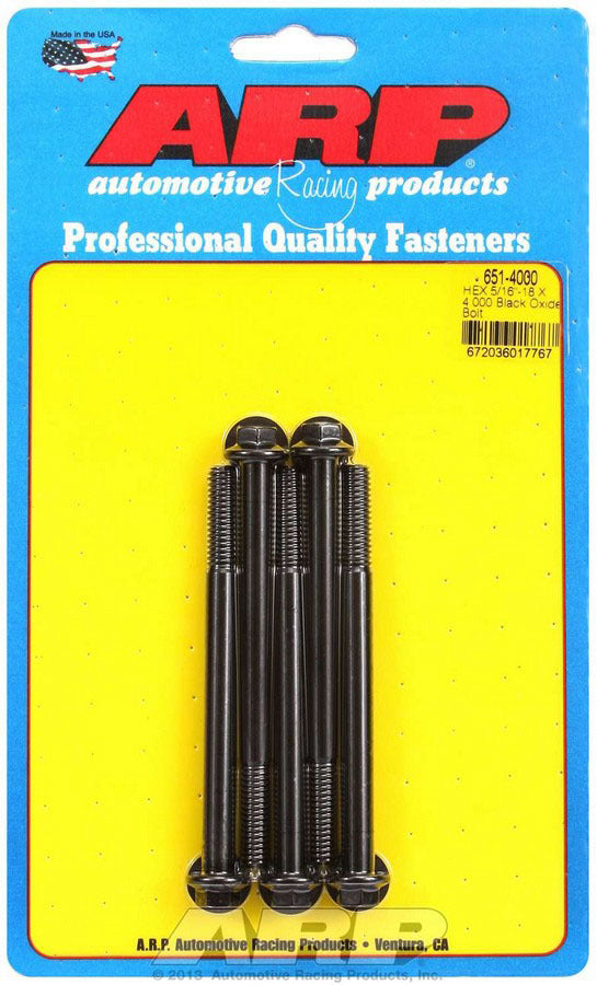 Bolt Kit - 6pt. (5) 5/16-18 x 4.000 - 6514000