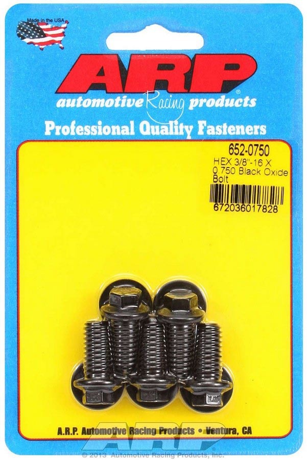 Bolt Kit - 6pt. (5) 3/8-16 x .750 - 6520750