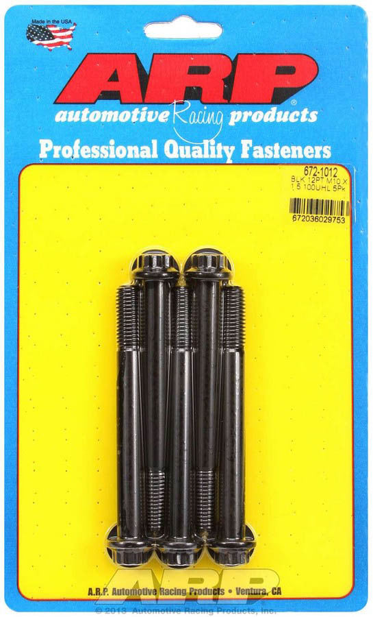 Bolt Kit - 12pt. (5) 10mm x 1.5 x 100mm - 6721012
