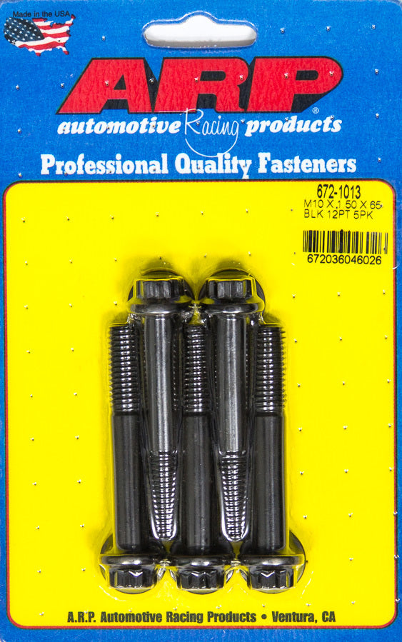 Bolt Kit - 12pt. (5) 10mm x 1.5 x 65mm - 6721013