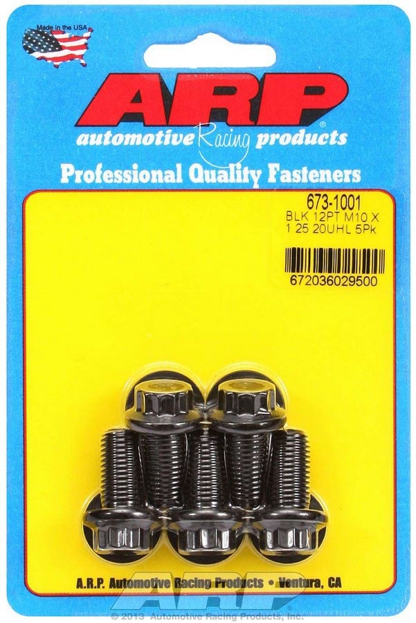 Bolt Kit 12pt 5pk 10mm x 1.25 x 20mm - 6731001