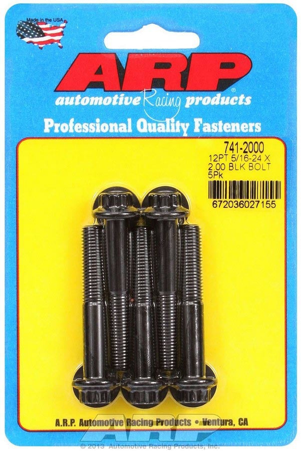 Bolt Kit - 12pt. (5) 5/16-24 x 2.000 - 7412000