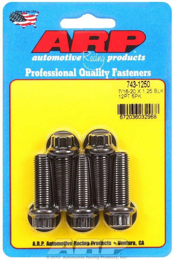 Bolt Kit - 12pt. (5) 7/16-20 x 1.250 - 7431250