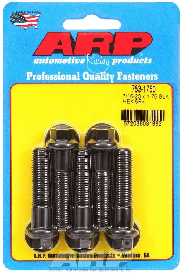 Bolt Kit - 6pt. (5) 7/16-20 x 1.750 - 7531750