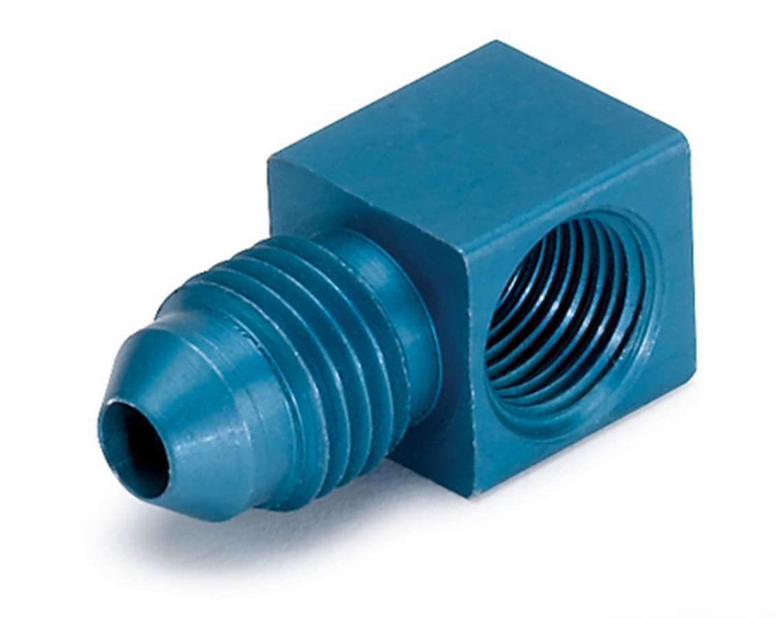 -4an 90 Degree Fitting - Blue - 3278