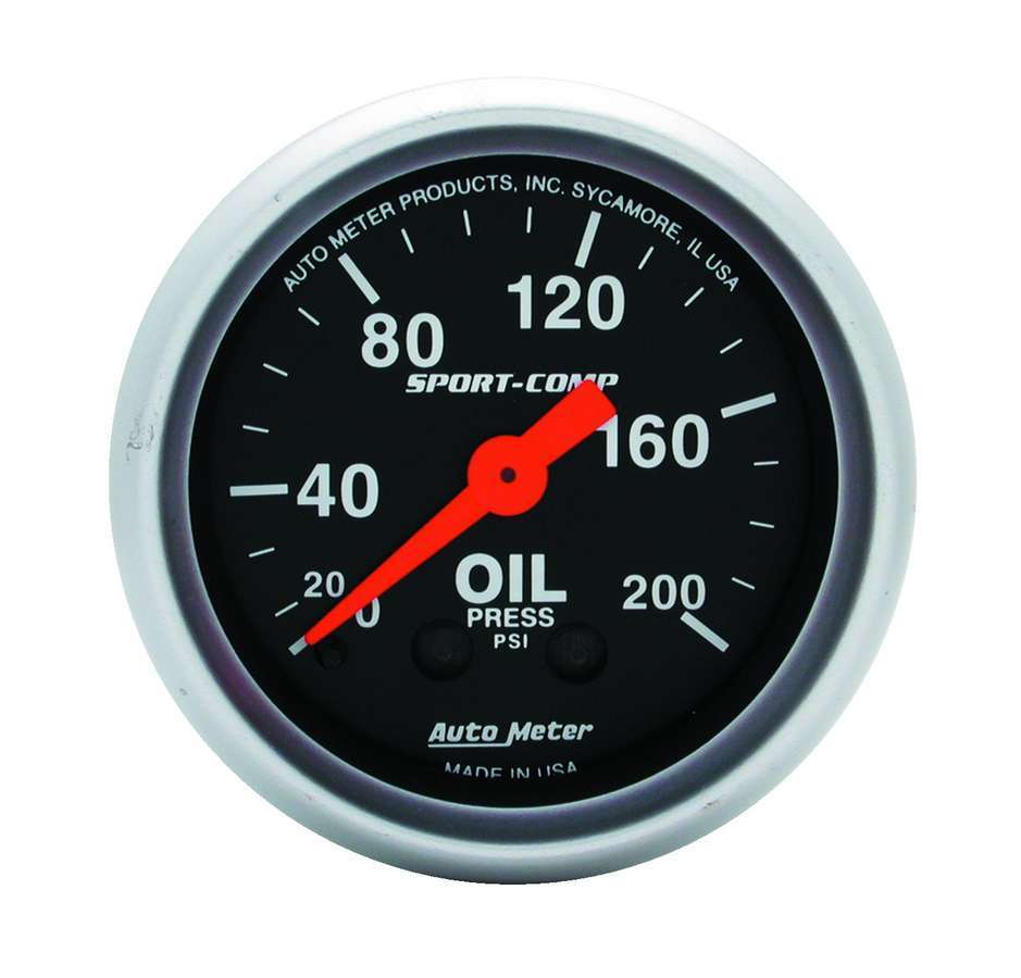 Td Gaug Oil Pressure 2 1/16 - 3322
