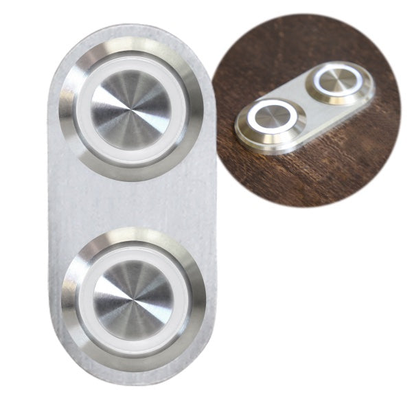 Daytona Billet Switch White LED - AUTBBA23