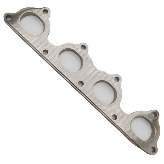 B Series Exhaust Header Flange Steel 1/2" Thick CNC Port Turbo Manifold