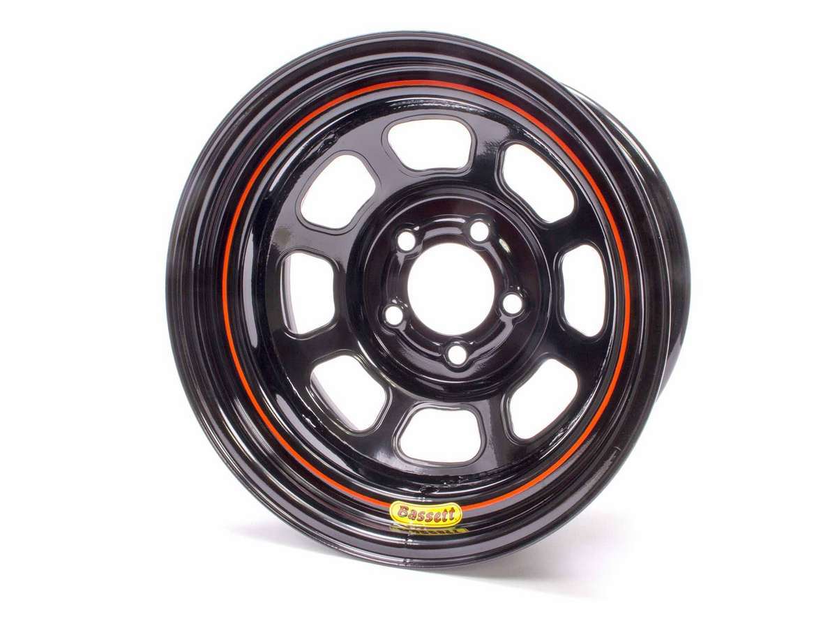 15x7 5x4.75 Black Rolled - 57RC3