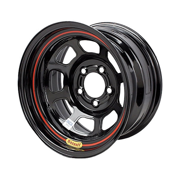 Wheel 15in x 7in 5x100mm DOT Black - BAS57RN4