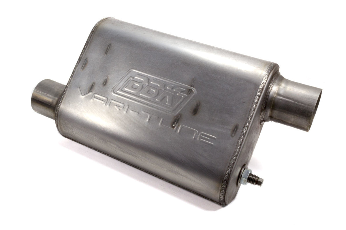 Muffler Varitune Rect Stainless 2.5IN - 31015