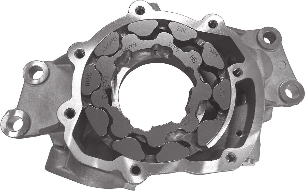 Oil Pump w/Billet Gear GM LS Standard Flow - LSS1