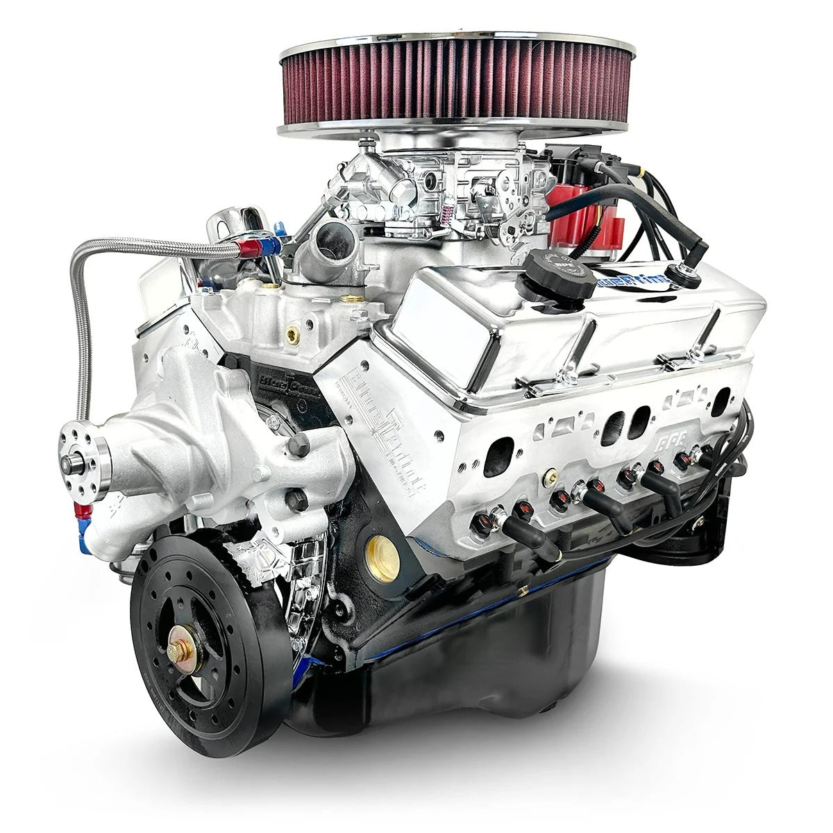 Dressed 350 SBC with/Carburetor - BP350CTCD