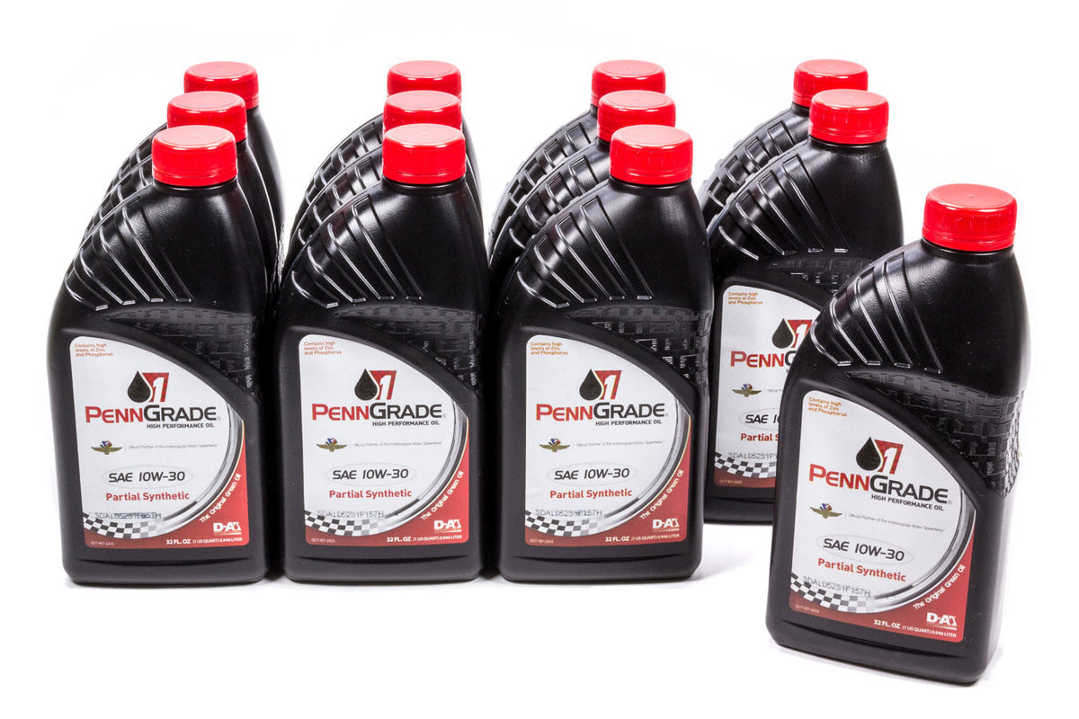 10w30 Racing Oil Cs/12Qt Partial Synthetic - 71506