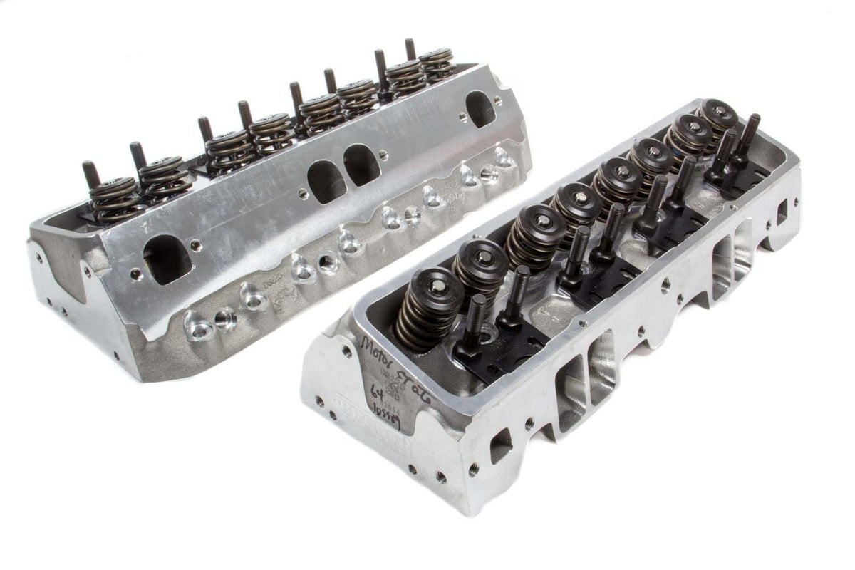 SBC 225cc D/S Heads 64cc 2.08/1.60 Assembled - 1321003