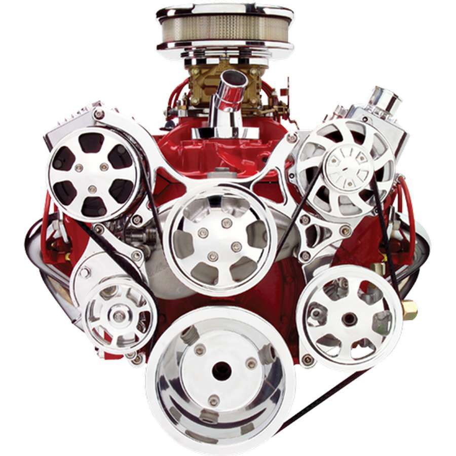 Small Block Serpentine System with/P/S - 13220