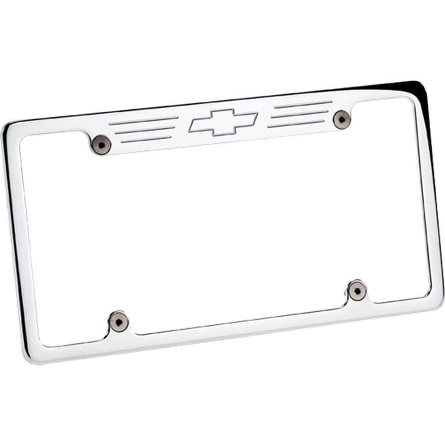 License Frame Bow Tie Emblem - 55623