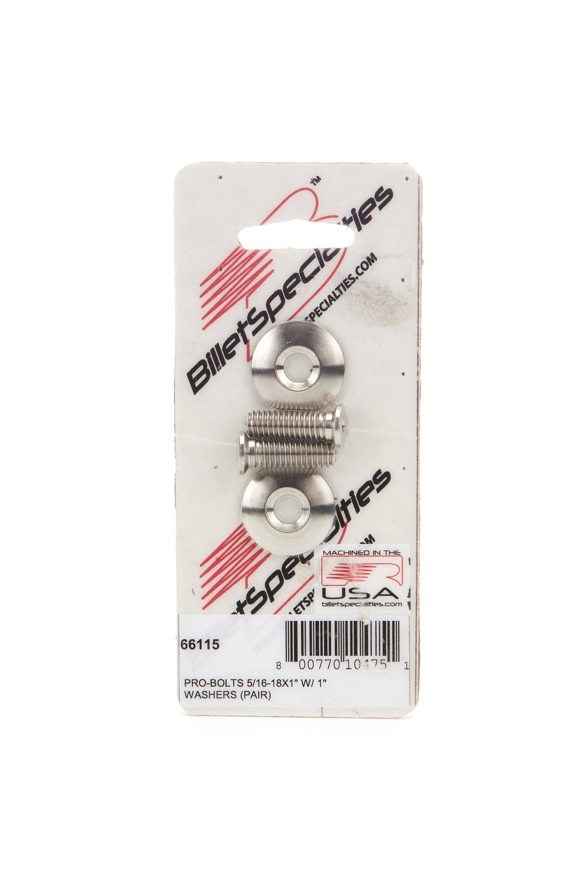 5/16-18 x 1in SS Bolts Pair - 66115