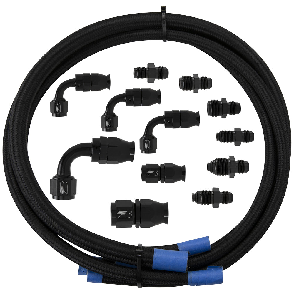 Hose Kit Pwrstr Wrem Res Black - BLK77900