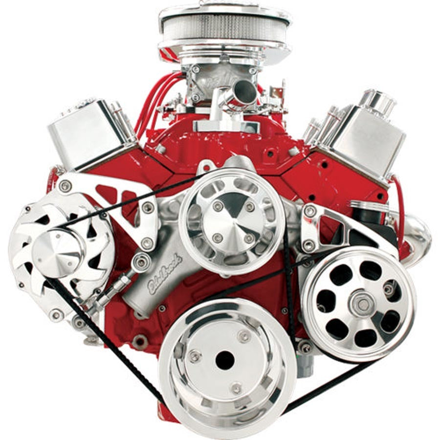 SBC Bracket & Pulleys - FM2121PC