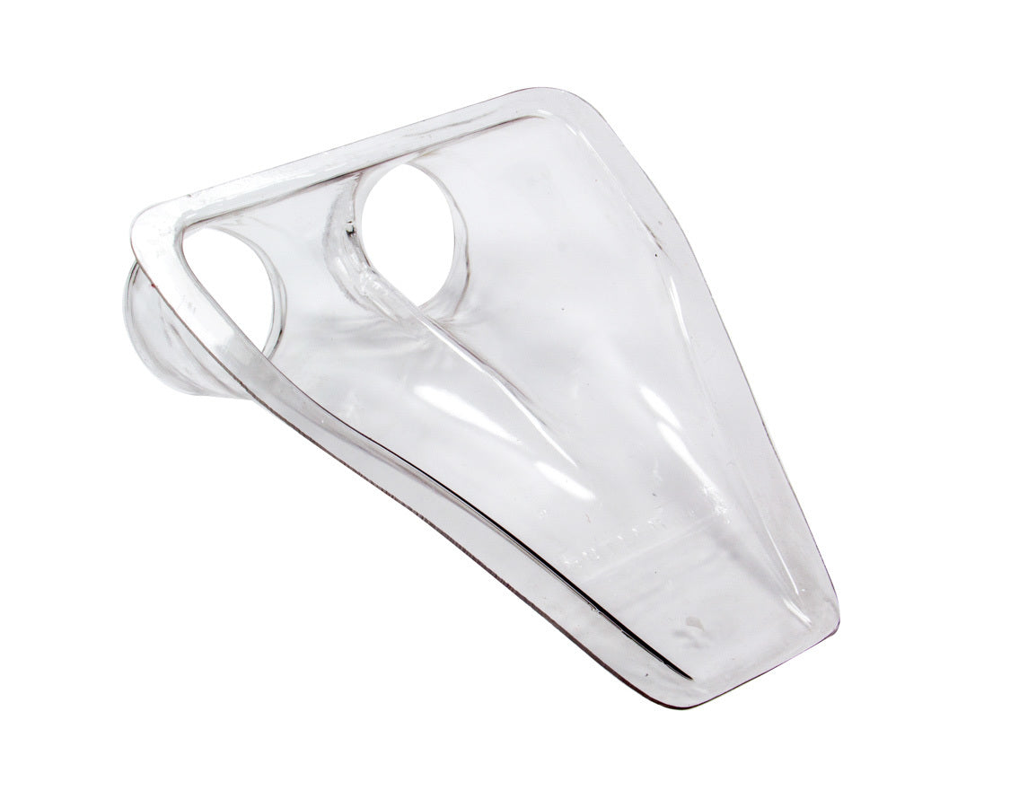 Brake Duct-Clear Teardrop 2-Hole - BBP7031