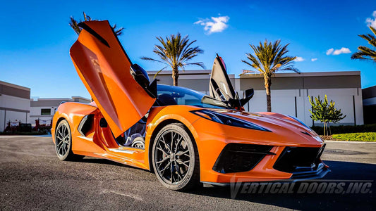 Vertical Doors | C8 Stingray 2020-Present Chevy Corvette Lambo Door Conversion Kit