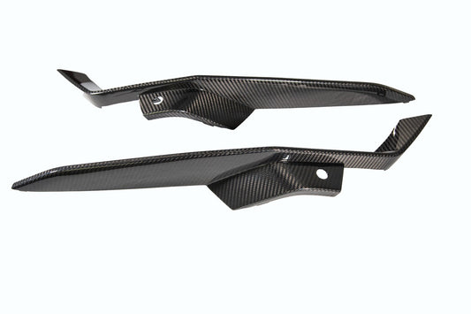 Carbon Fiber Front Bumper Grille Inserts - Chevrolet Corvette C8 Z06, ERay, ZR1, Grand Sport