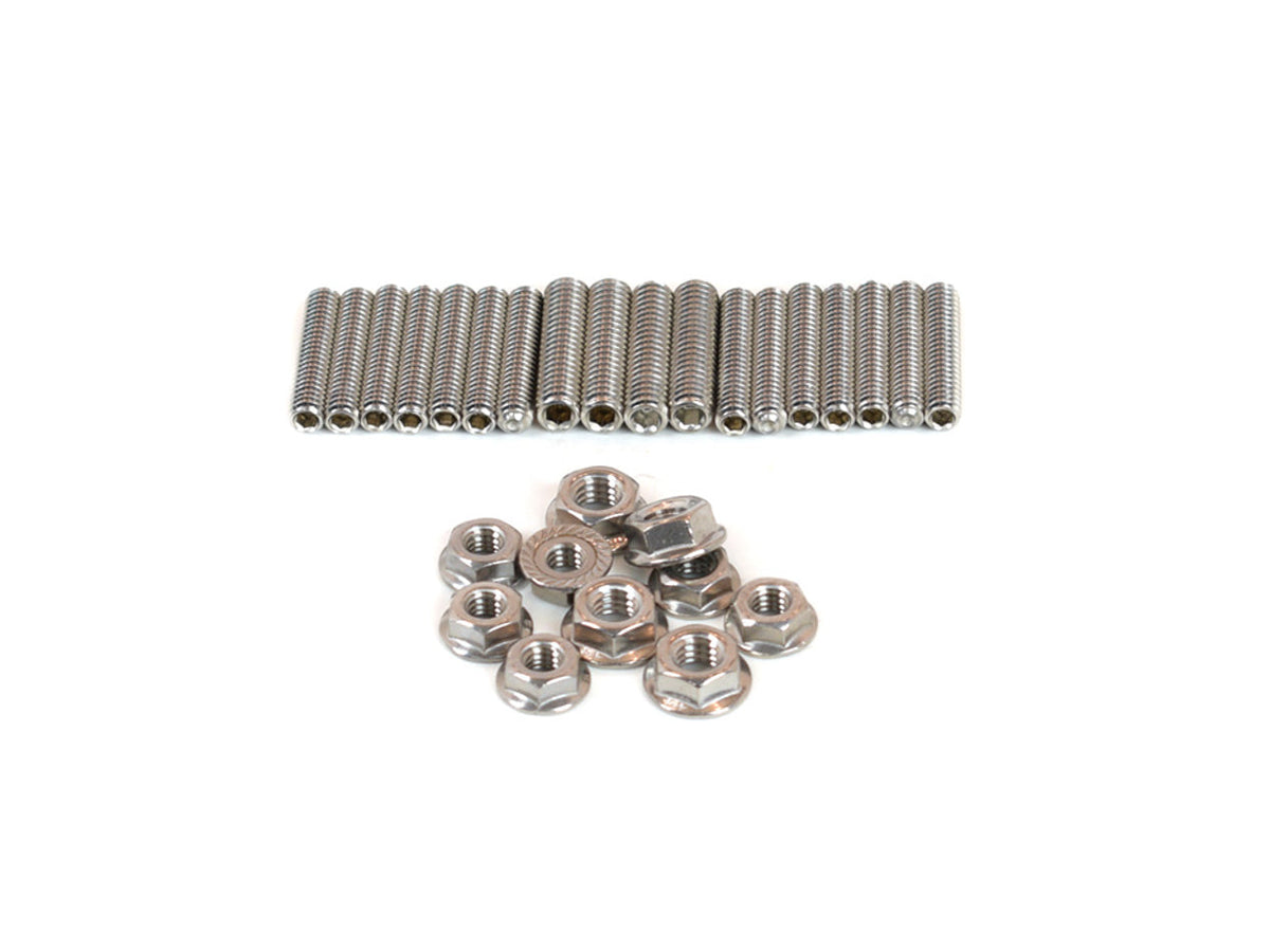 SBC Oil Pan Stud Kit Stainless 6pt - 22300