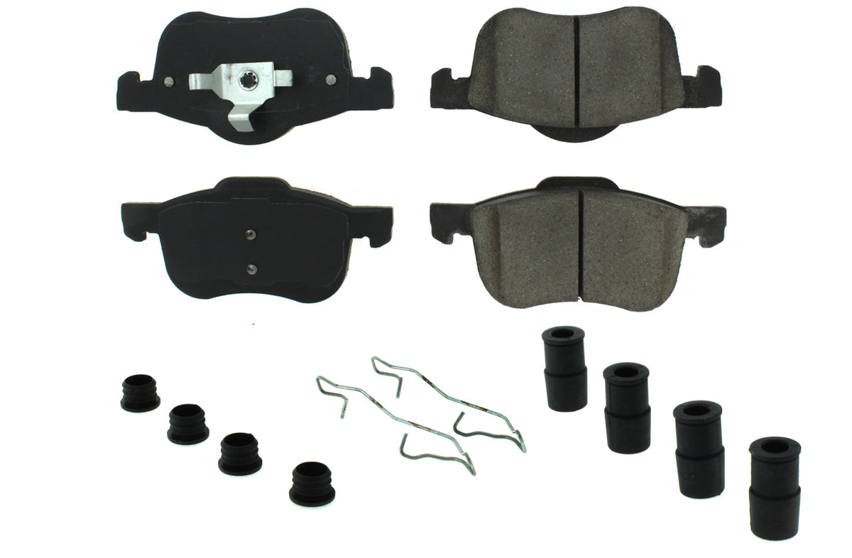 Posi-Quiet Ceramic Brake Pads with Shims and Har - 1050794