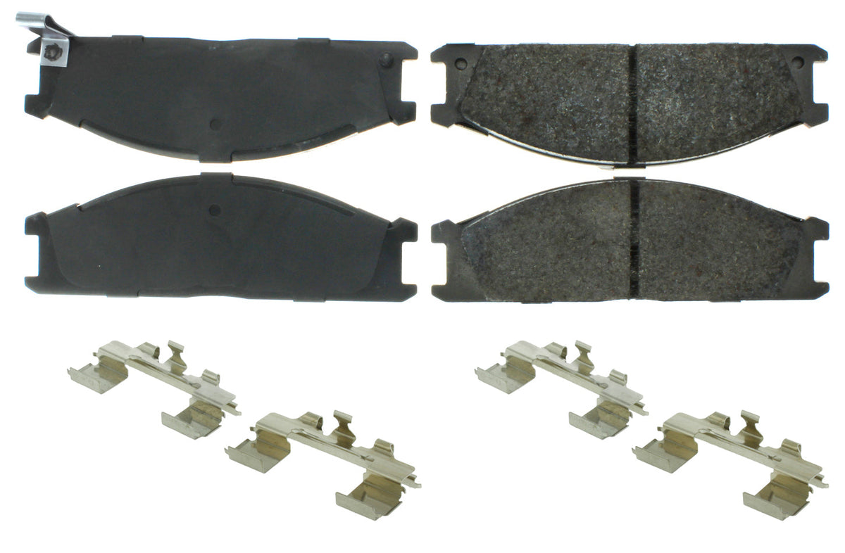 Premium Semi-Metallic Br ake Pads with Shims and - 3000333