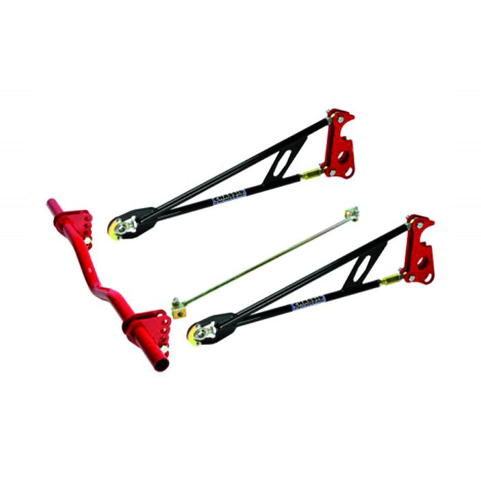 Ladder Bar Suspension Kit w/Round X-Member - CE3627