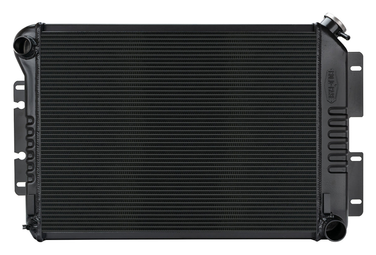 Radiator Aluminum Black 2-ROW - CHC11B