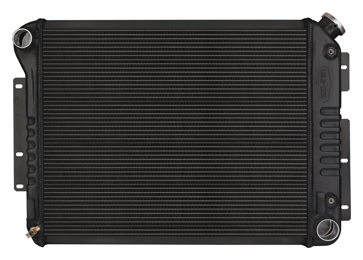 RADIATOR ALUM CROSSFLOW BLK