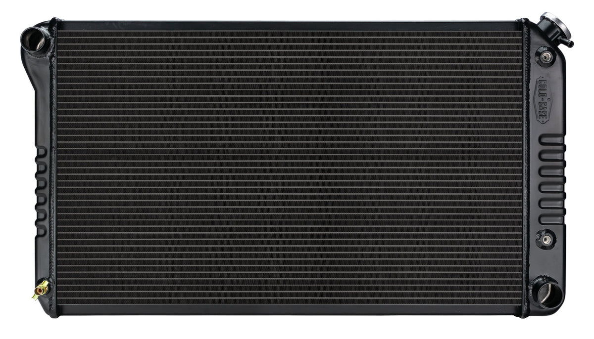 Radiator Aluminum Black 2ROW - GMA42AB