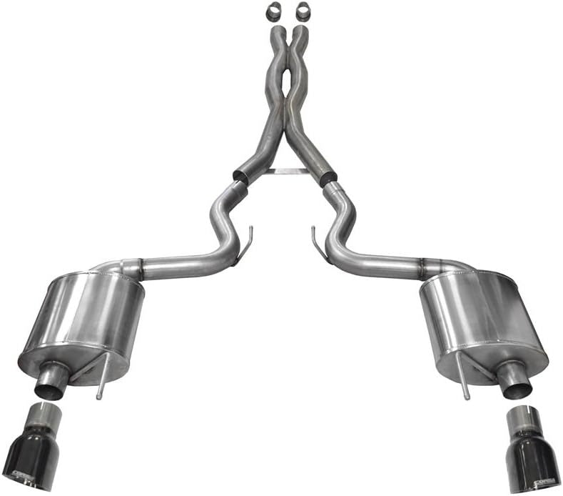 Mustang Exhaust System - 14332BLK