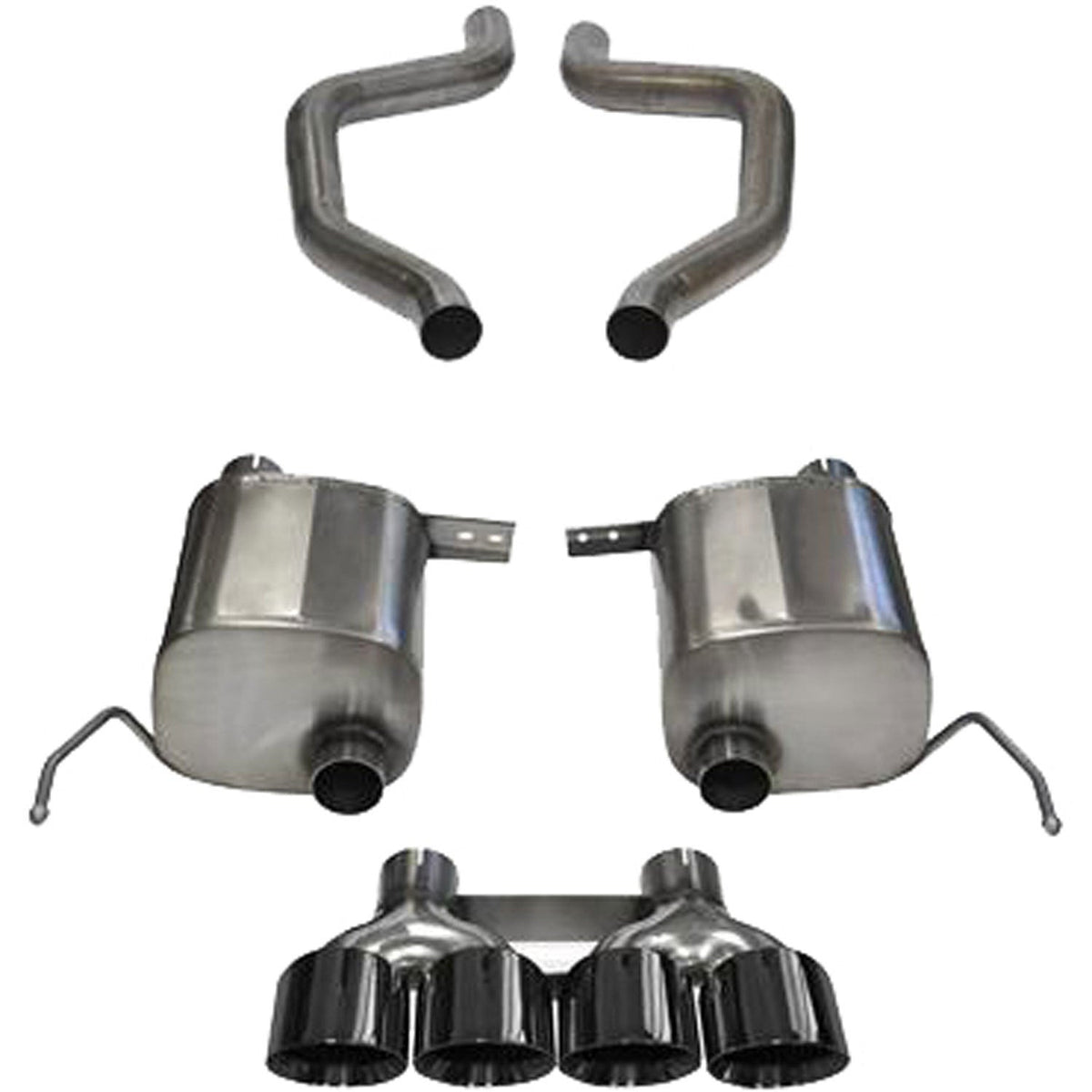 Exhaust Corvette - 14766BLK