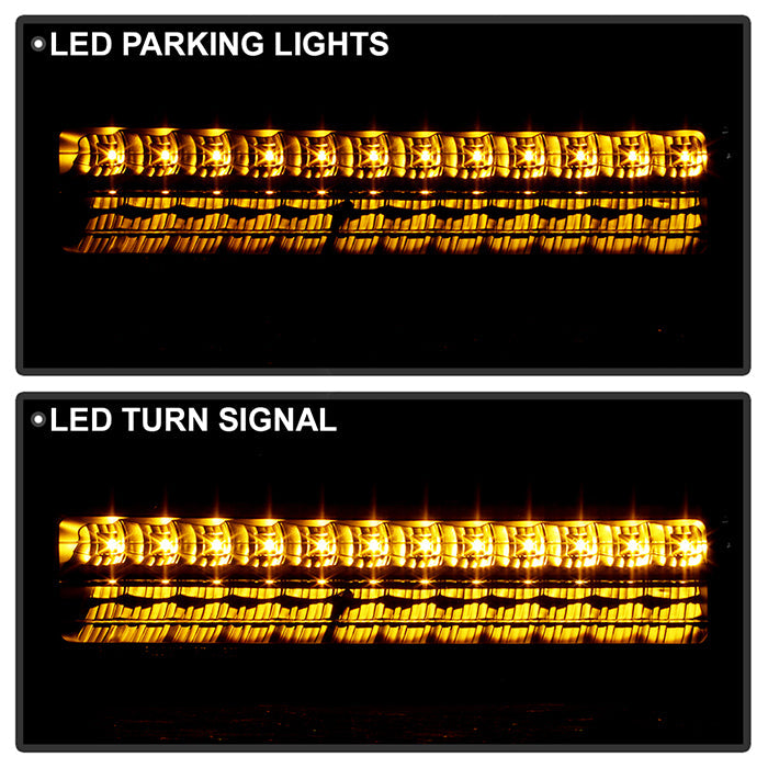 FR SPORT SPYDER Xtune Chevy C10 88-98 LED Bumper Lights Black CPL-CCK94-LED-BK 5022165 - View 9