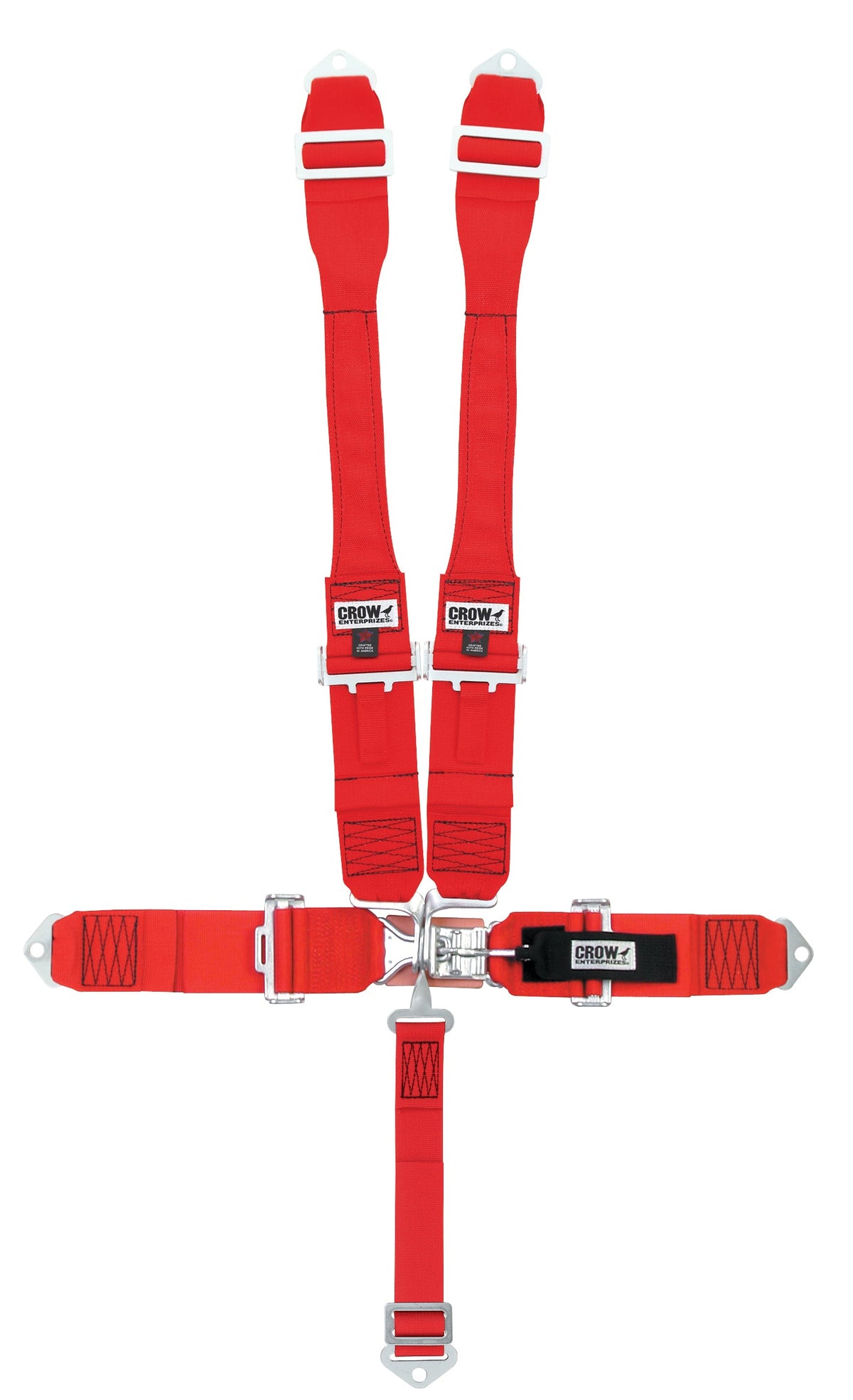 5-Way L&L 52in Lap Belt Pull-down Indiv DB Har - 11002DB
