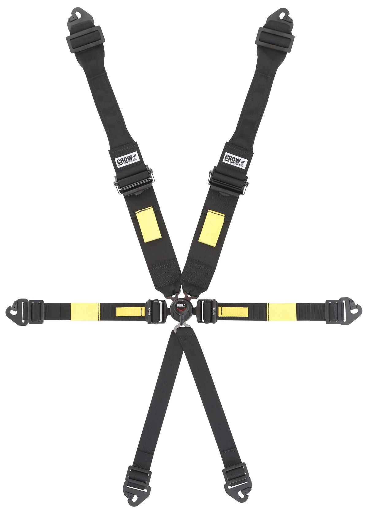 Enduro Harness 6 Point Quick Change Hans Blk - 31004