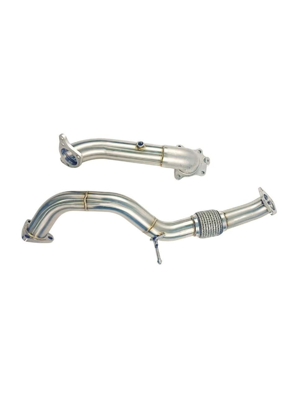 SPDZ1 2.5″ Catless Downpipe+Front Pipe For Honda Civic 1.5t Turbo EX LX SI 2016-2022