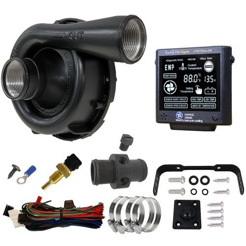 EWP150 Remote Elec. WP & Controller Combo - Black - DC8975