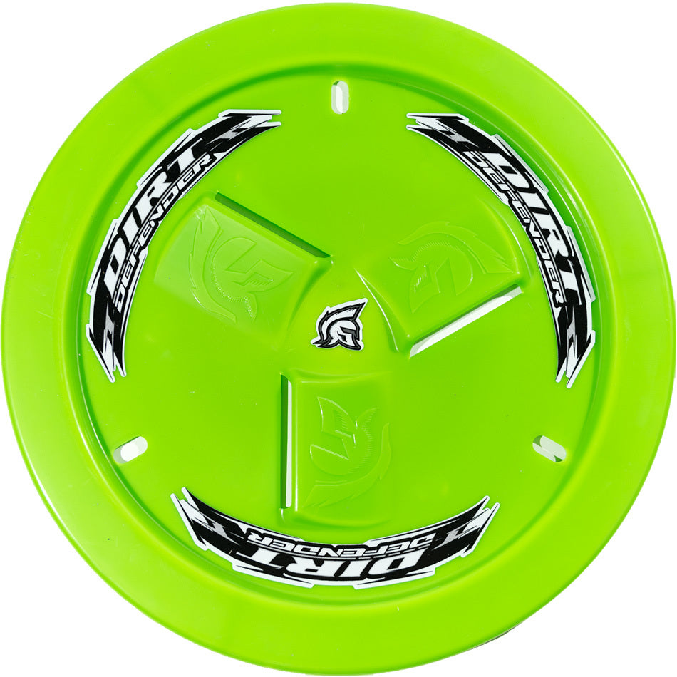 Wheel Cover Neon Green Vented - 10260