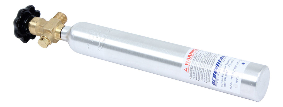 CO2 Bottle with Valve 10 Oz Capa - AB10V