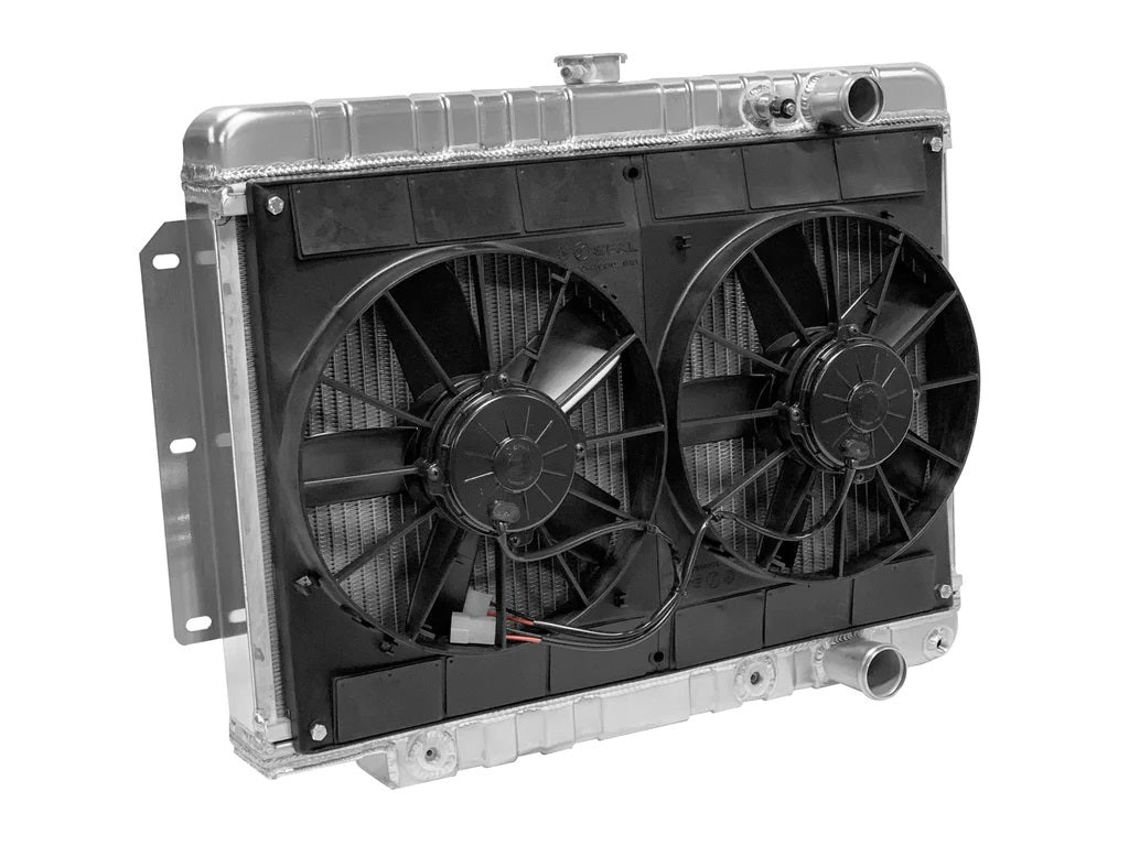 Radiator w/Fans Impala 59-64 Auto Trans Raw - 324139014A