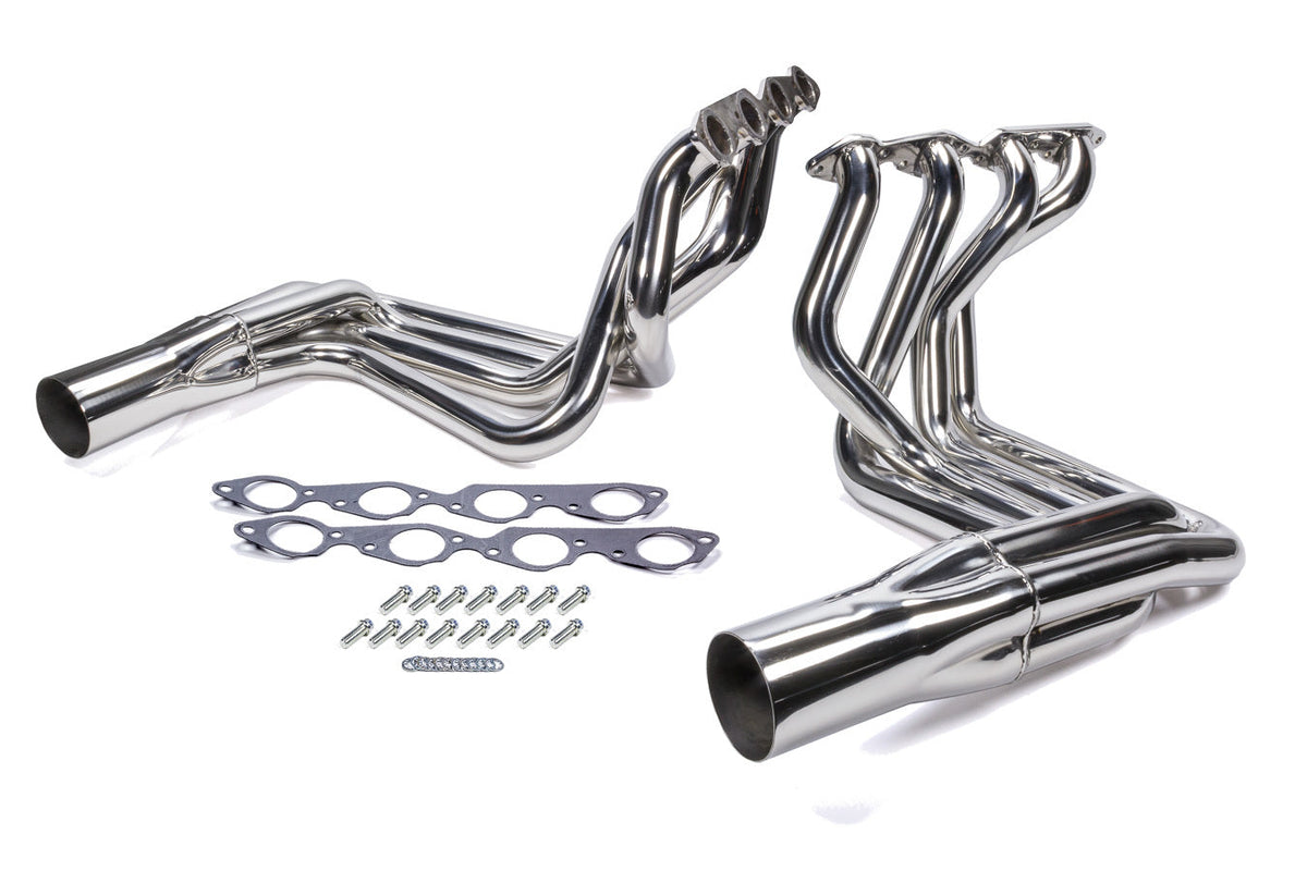 Headers Side Mount Stainless Chevy Pa - D381SS