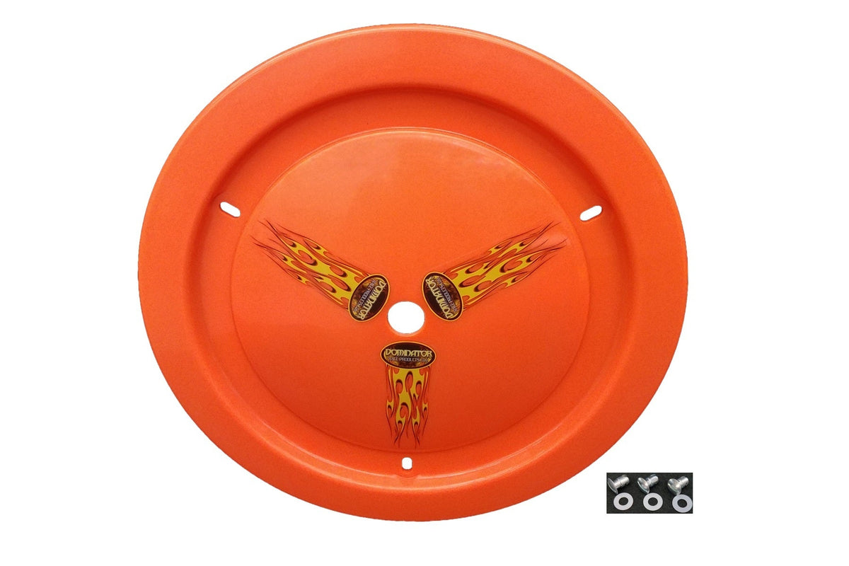 Wheel Cover Dzus-On Fluo Orange Real Style - DOM1006DFLOOR