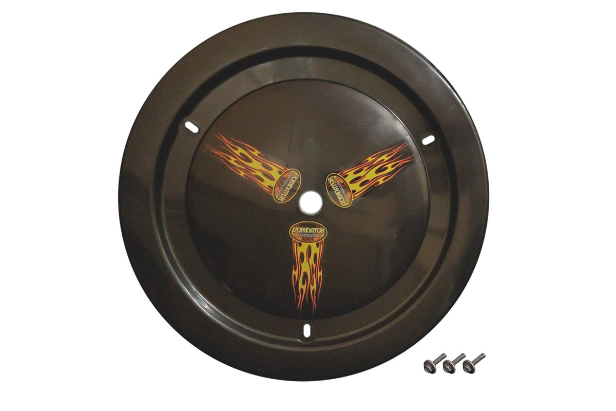 Wheel Cover Bolt-On Black - DOM1012BBK