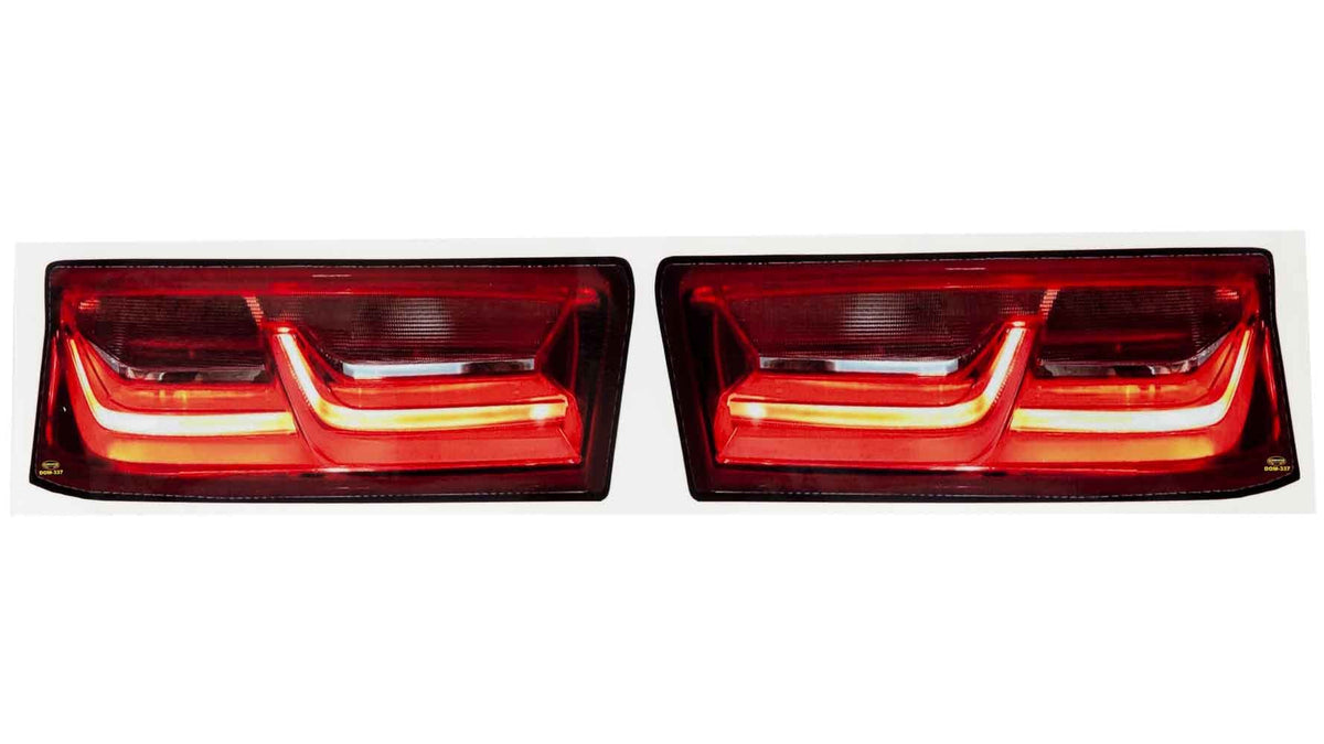 Decal Taillight Camaro SS - DOM337