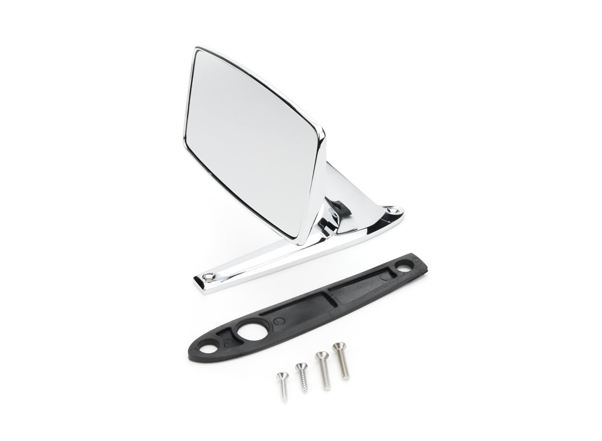 Mirror Side View Chrome Rect - C7AZ17696A