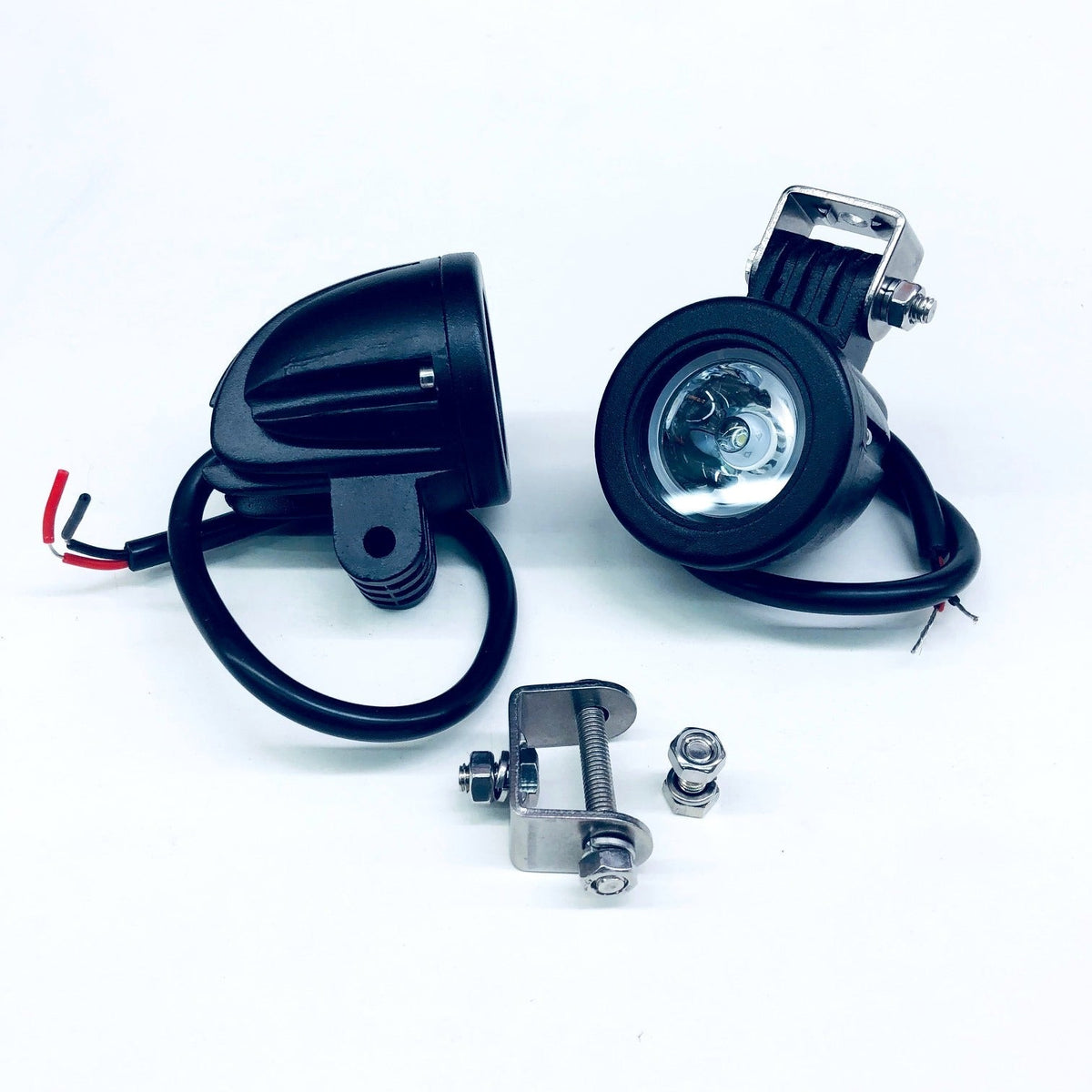 LED Dragster Headlights - Black 2-Pack - 7001002B